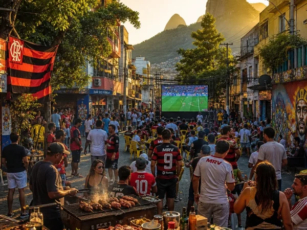 The Passion for Football Culture and Social Gatherings in Brazil
