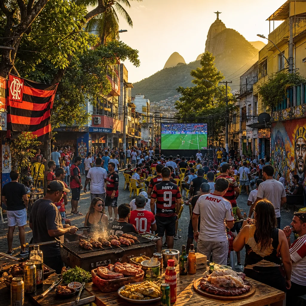 The Passion for Football Culture and Social Gatherings in Brazil