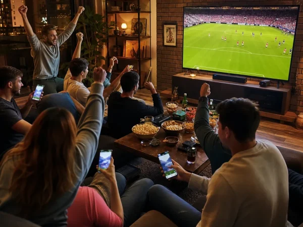 How Modern Sports Fans Blend Home Entertaining with Digital Engagement