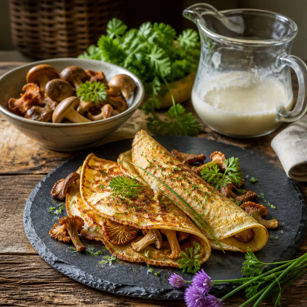 The Art of Savory Crêpes: Essential Batter Recipes and Fillings